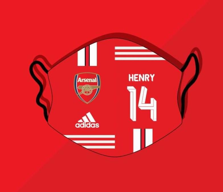 New Ready Stocks Face Mask 3 Ply Sporty Football Die Hard Fans Arsenal Adidas Mircofibre Washable Reusable Brand New Mask Sports Sports Apparel On Carousell