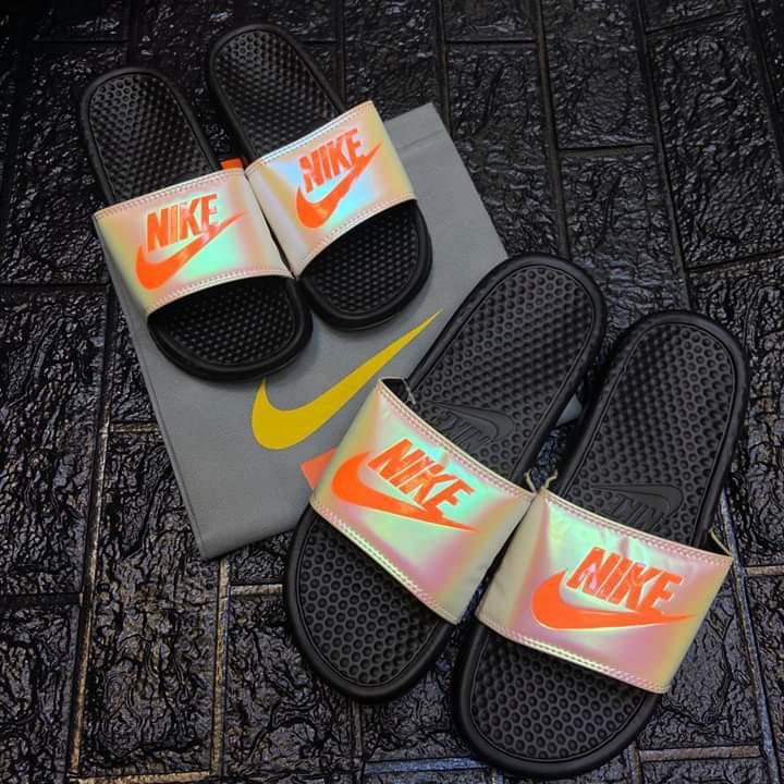 Nike couple slippers new arrivals