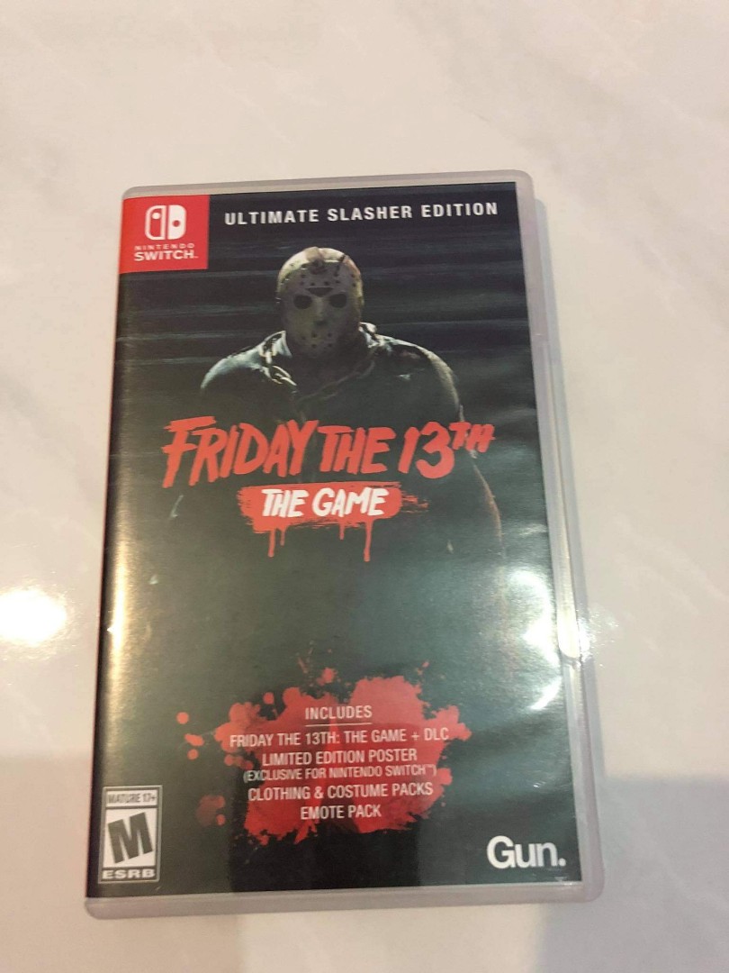 Nintendo Switch Friday 13th Video Gaming Video Games On Carousell