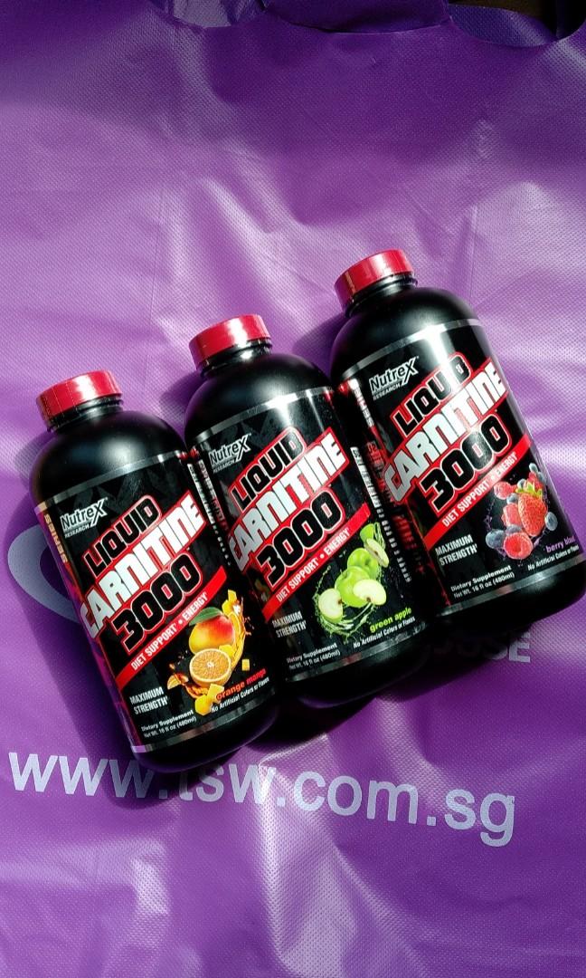 Nutrex Liquid Carnitine 3000 16 servings, Health & Nutrition, Health Supplements, Sports & Fitness Nutrition on Carousell Nutrex Liquid Carnitine 3000 16 servings, Health & Nutrition, Health Supplements, Sports & Fitness Nutrition on Carousell