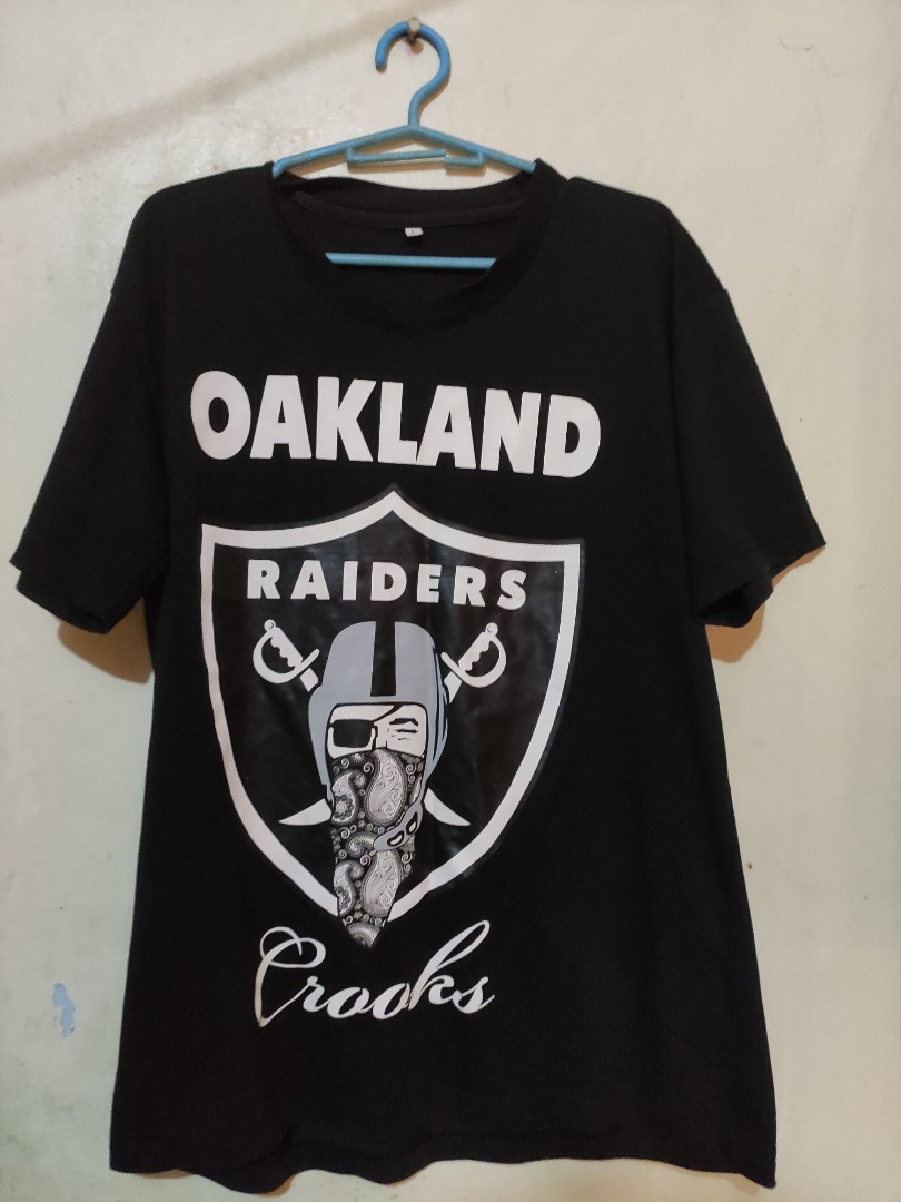 Oakland raiders shirt, Men's Fashion 