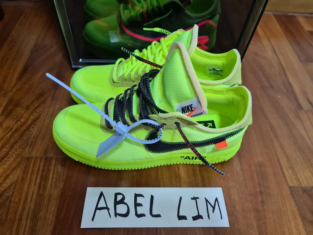 off white air force 1 used