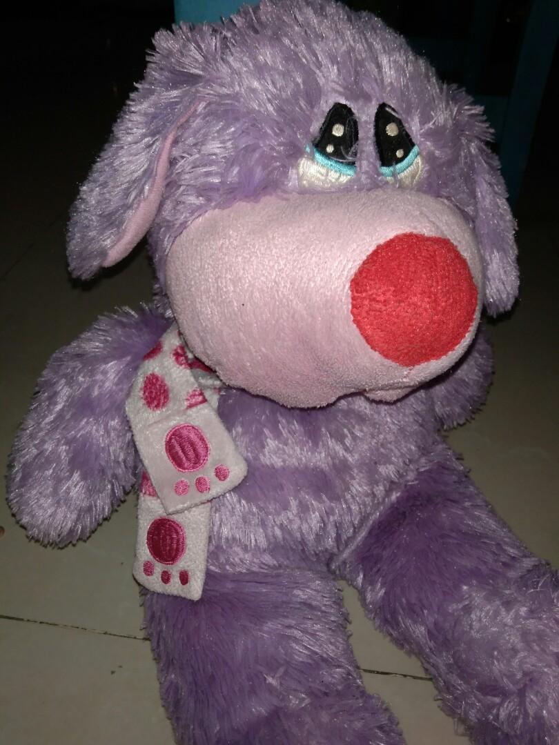 violet stuffed animal