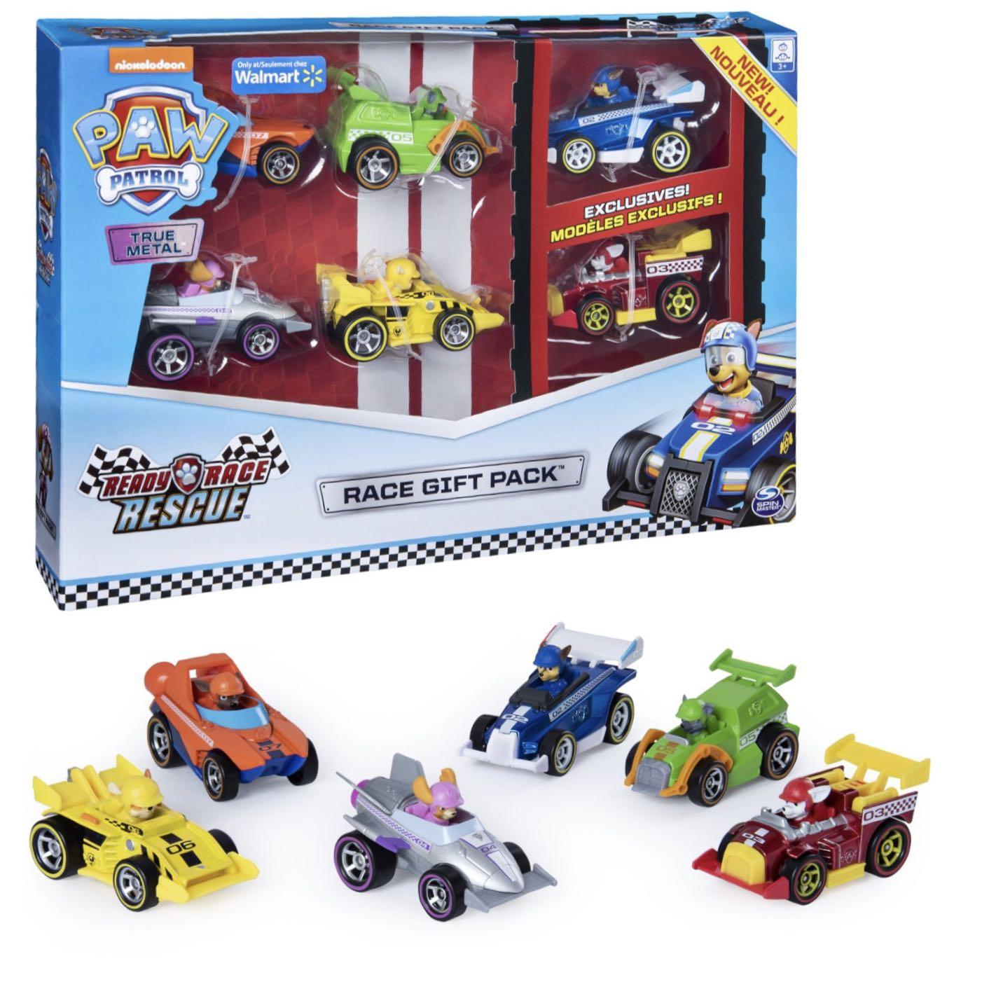 PAW Patrol, True Metal Classic Gift Pack of 6 Collectible Die-Cast  Vehicles, 1:55 Scale 