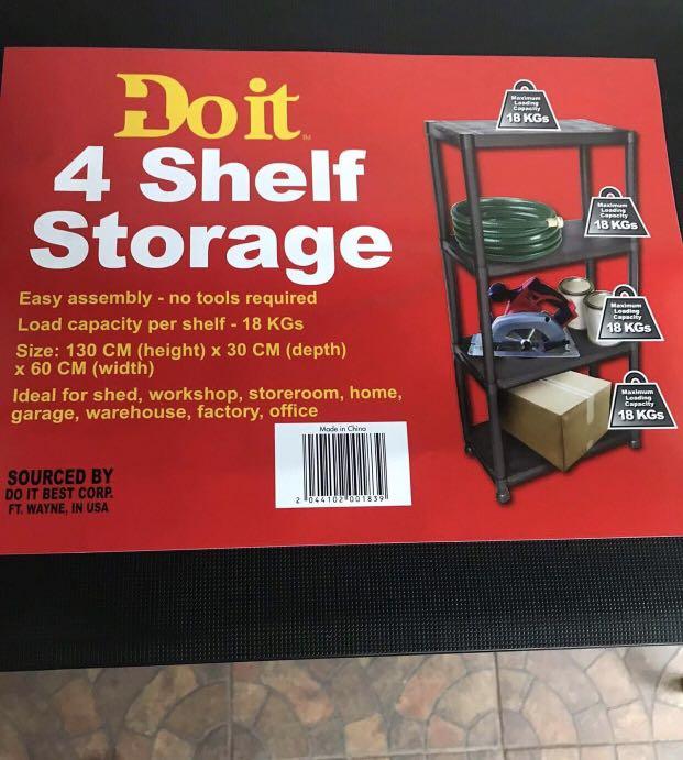 Plastic Shelves, Furniture & Home Living, Furniture, Shelves,