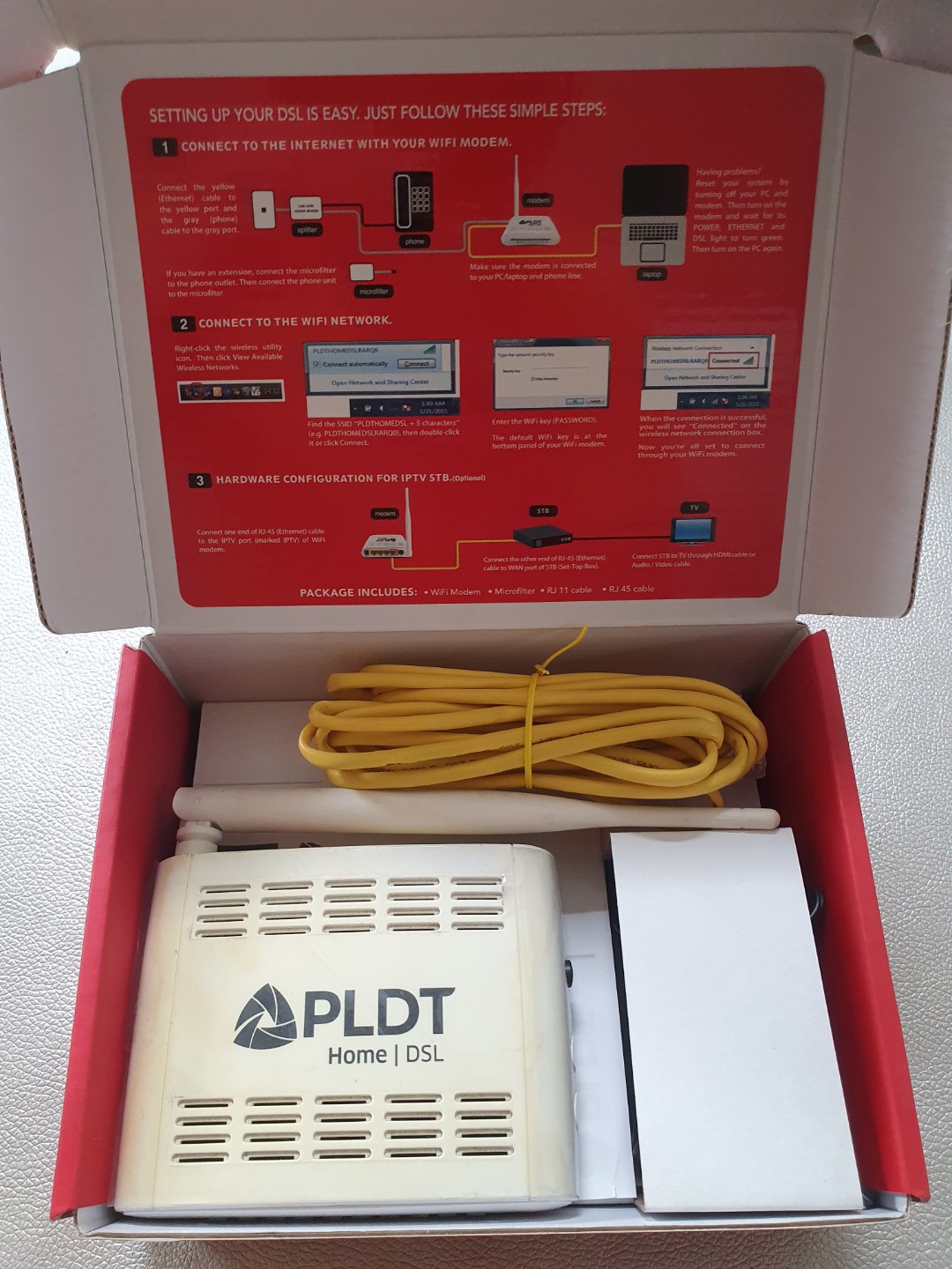 Pldt Dsl Wifi Modem Computers And Tech Parts And Accessories Networking On Carousell 7638