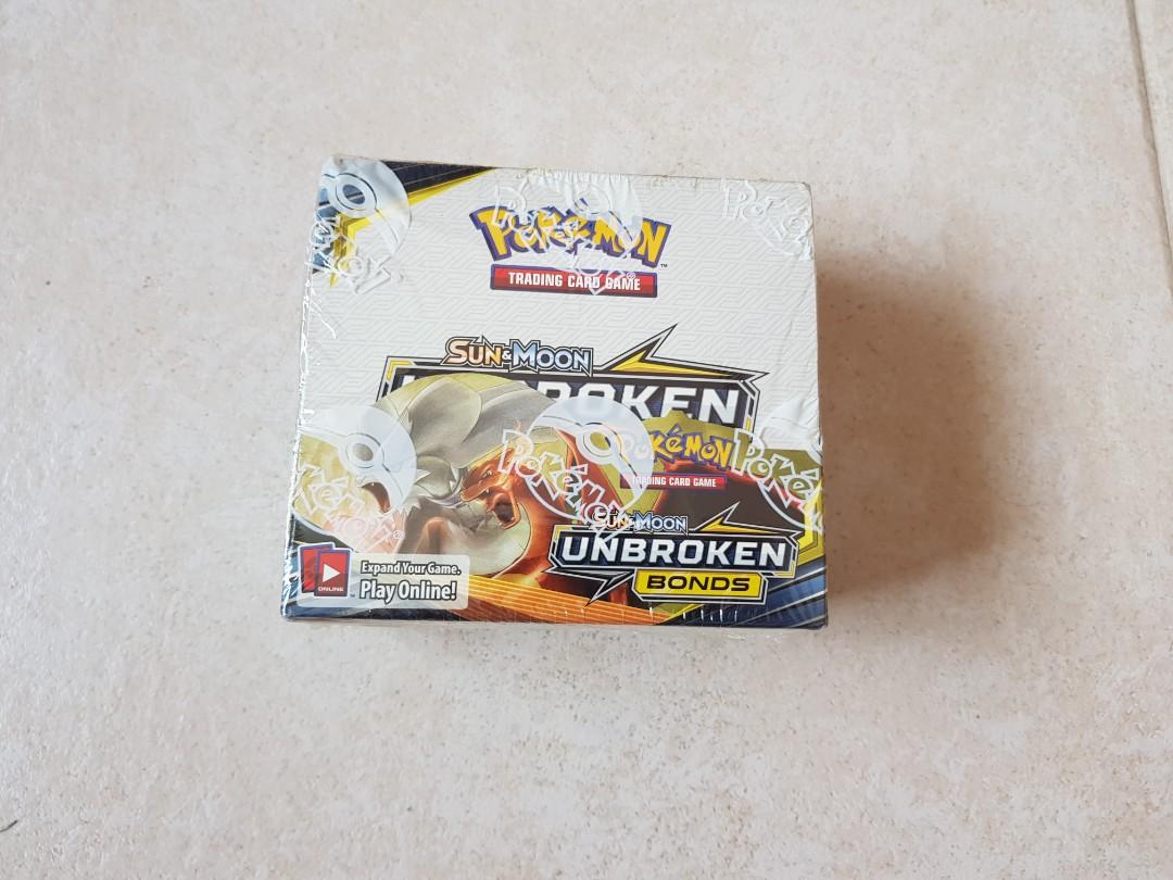 Pokemon Unbroken Bonds Booster Box Toys Games Board Games Cards On Carousell