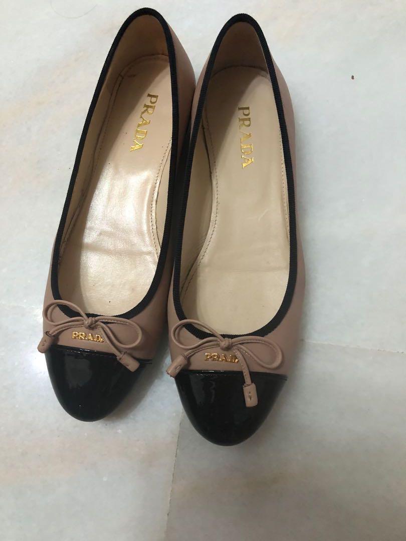 prada ballet shoes