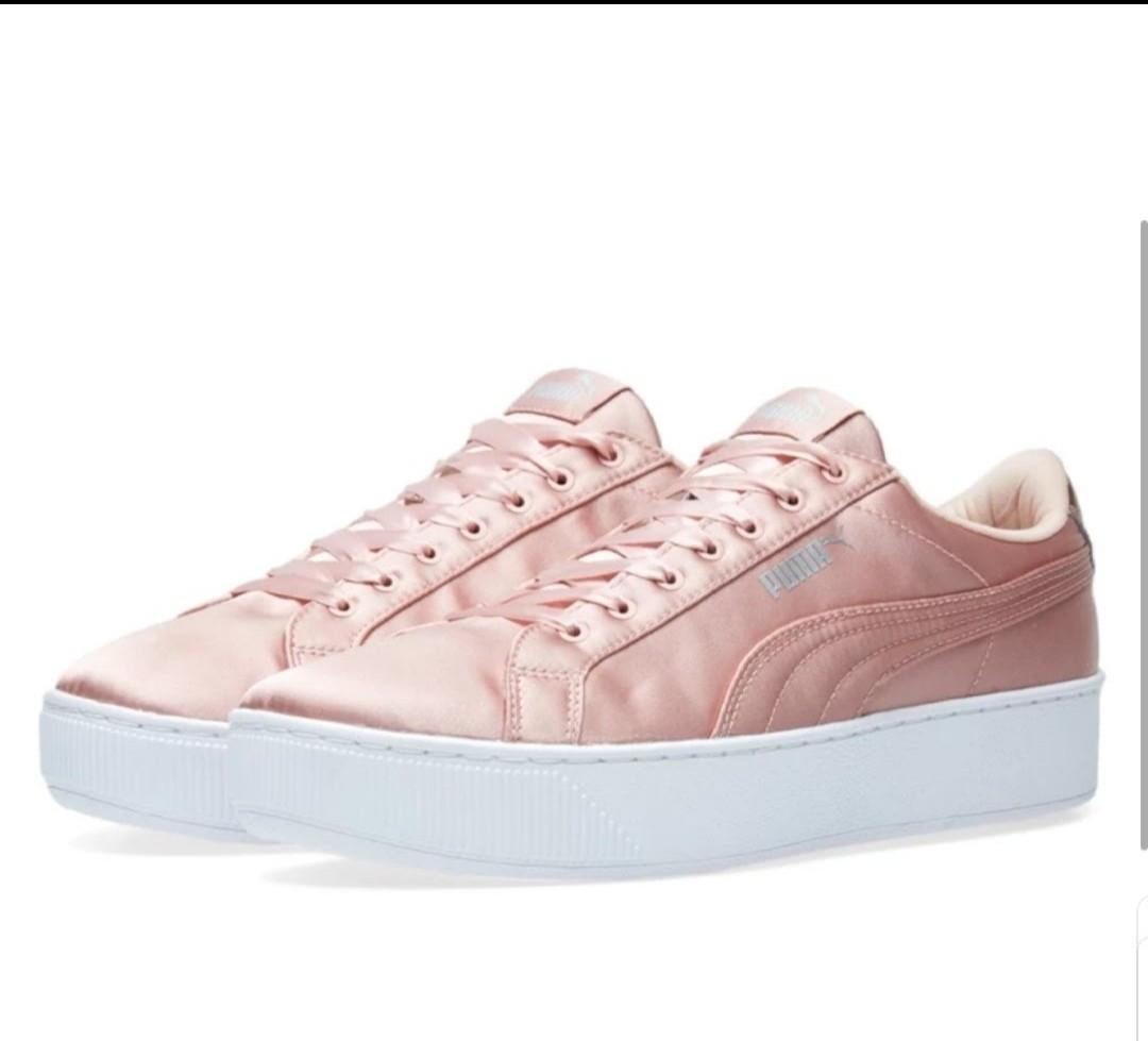 Puma vikky platform pink discount