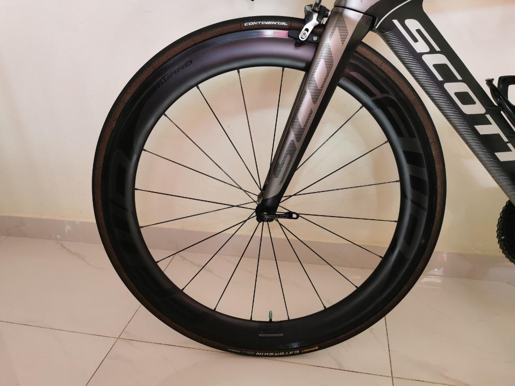 Fast Forward Carbon F6R Tubular 60mm SP Wheelset Sports Equipment