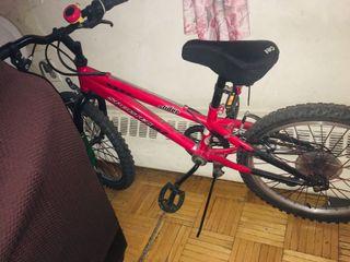 Red child’s bike 20”