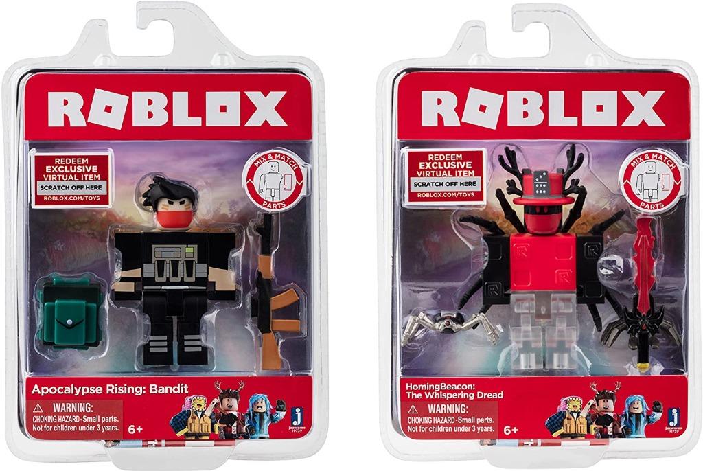 Roblox Apocalypse Rising Bandit Homingbeacon 2 Figure Pack Toys Games Bricks Figurines On Carousell - banda d naruto 2 roblox
