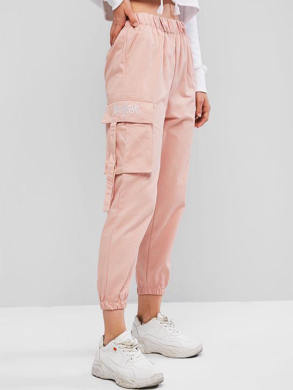 Pink rose joggers Clearance