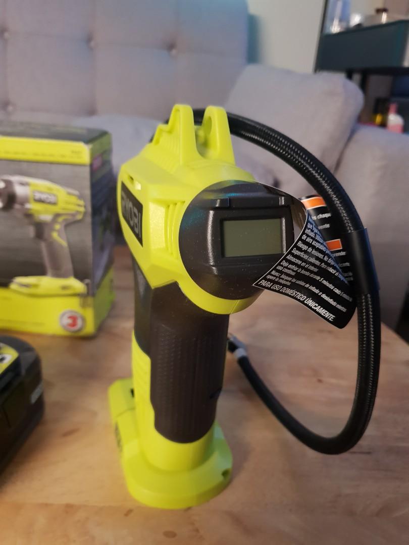 Ryobi tire hotsell inflator