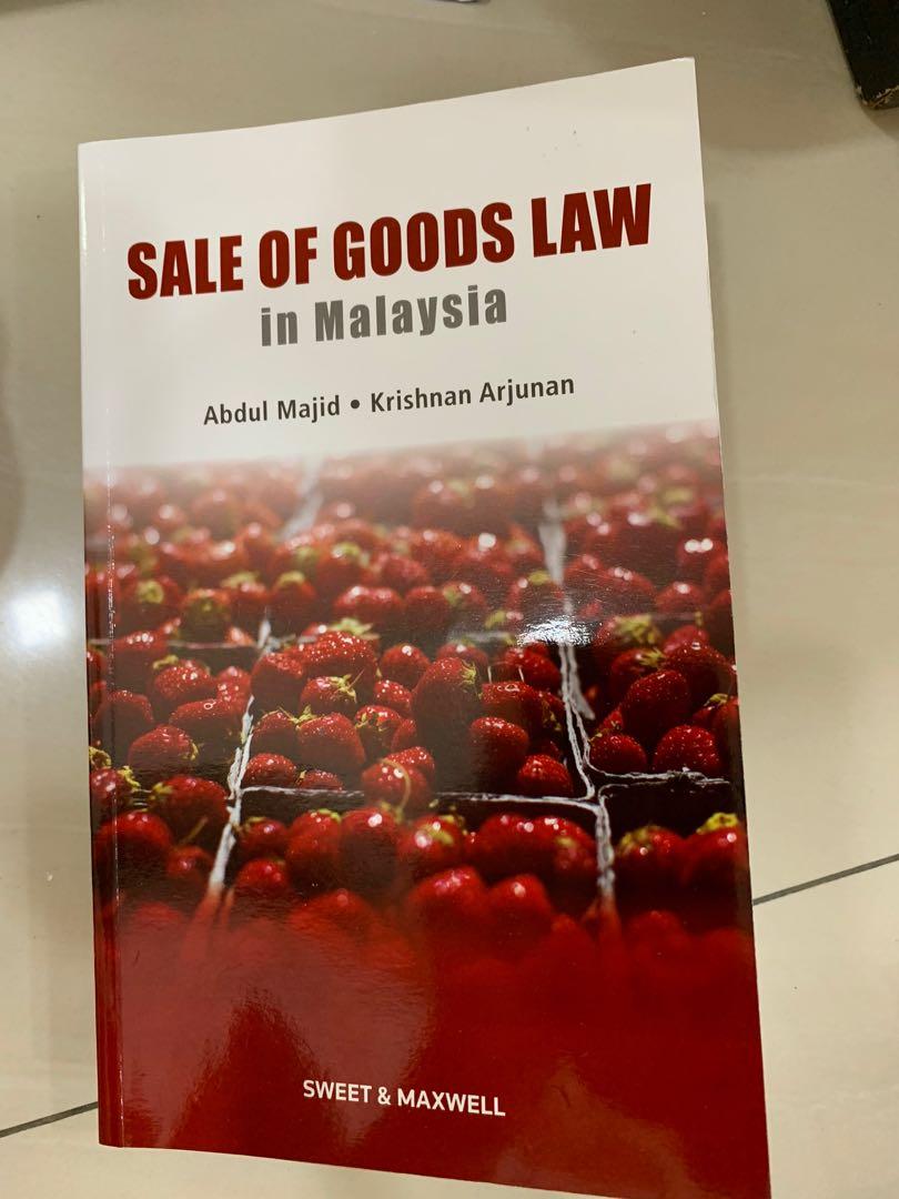 Sales Of Goods Law In Malaysia Textbooks On Carousell