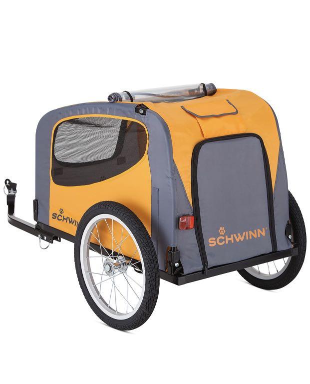 Schwinn Rascal Bike Pet Trailer, For Small and Large Dogs, Pet Supplies
