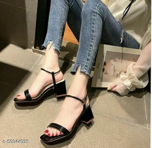 Sepatu High Heels Wanita Hitam Fesyen Wanita Sepatu Di Carousell