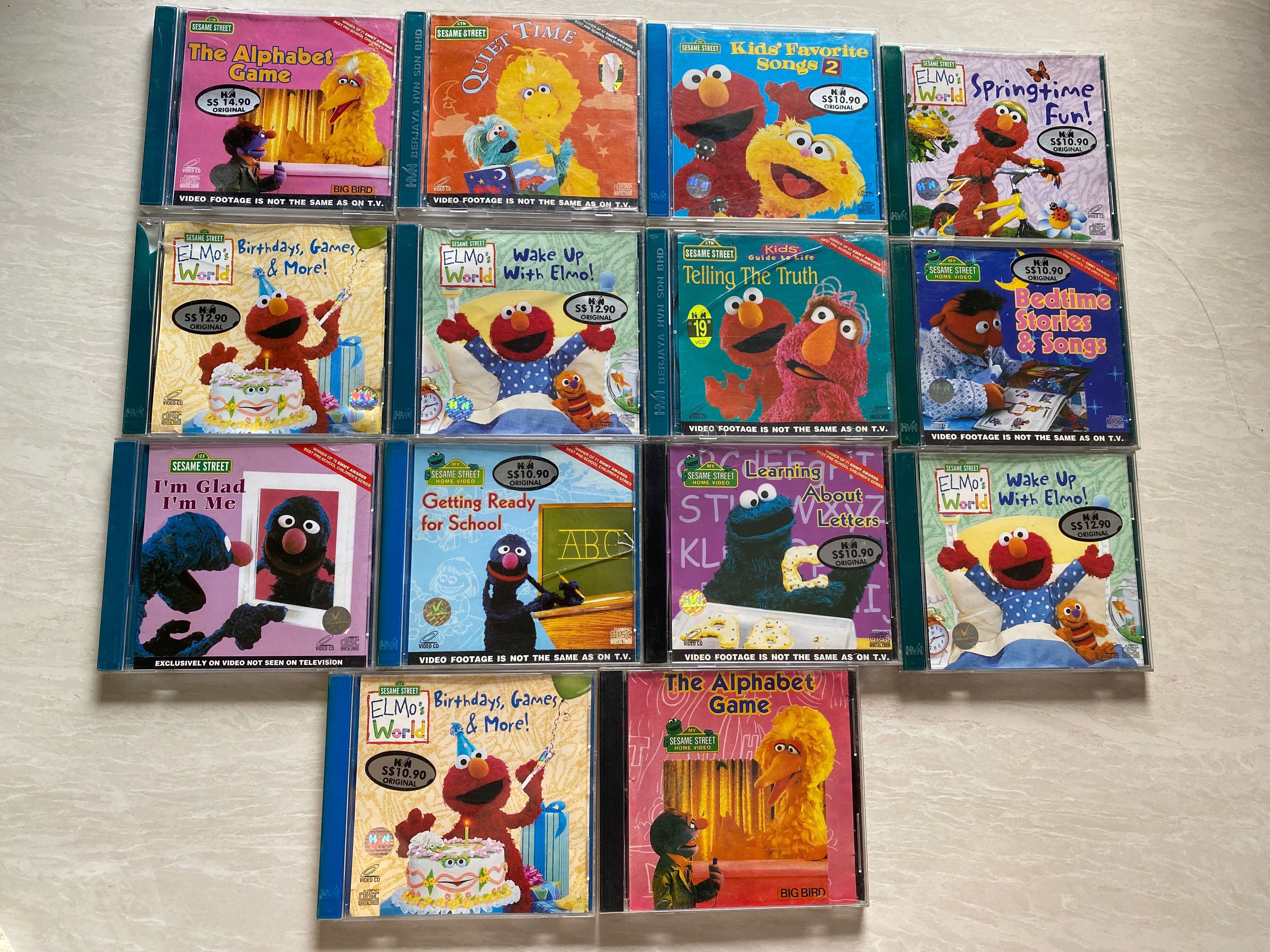 Sesame Street VCD (B1) , Hobbies & Toys, Music & Media, CDs & DVDs on ...