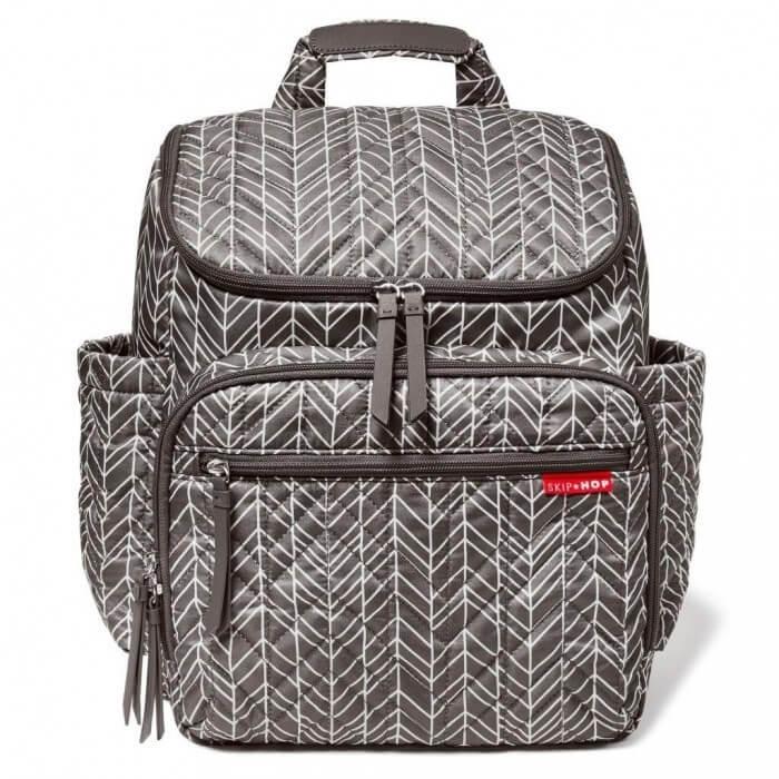 Skip Hop Forma Backpack Diaper Bag Grey Feather Babies Kids