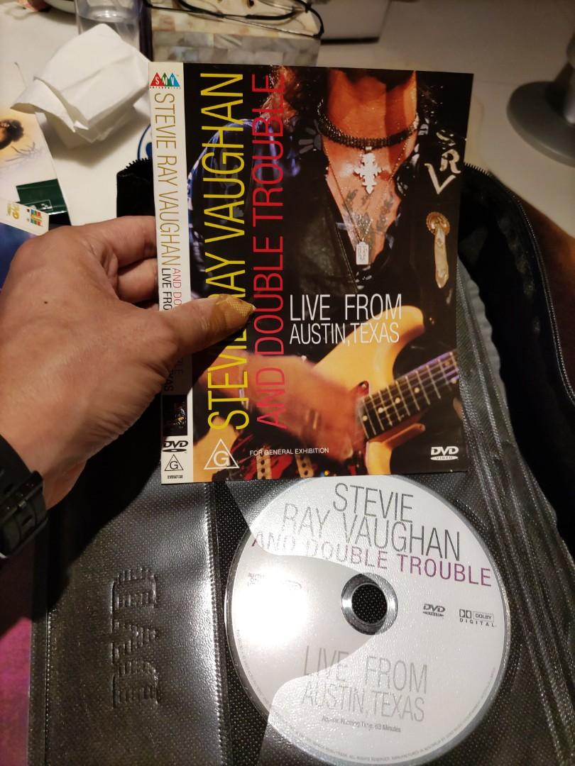 Stevie Ray Vaughan Live from Austin, Texas DVD, 興趣及遊戲, 收藏品