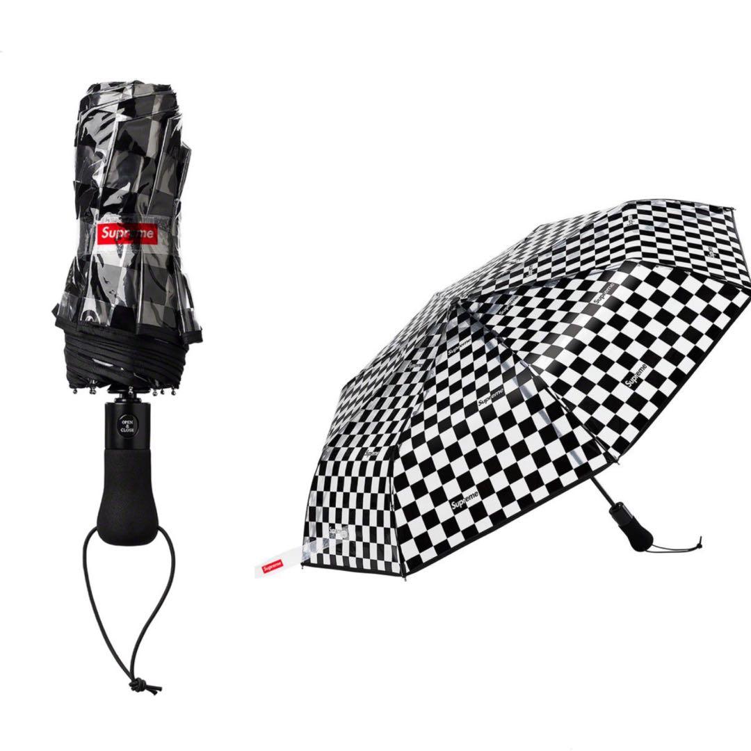 Supreme / ShedRain® Transparent Checkerboard Umbrella 》 🔥 New