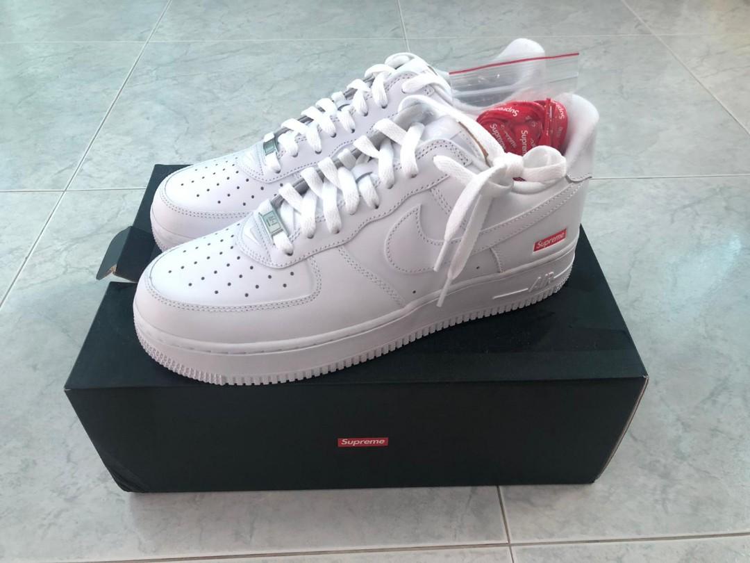 supreme cdg af1 stockx