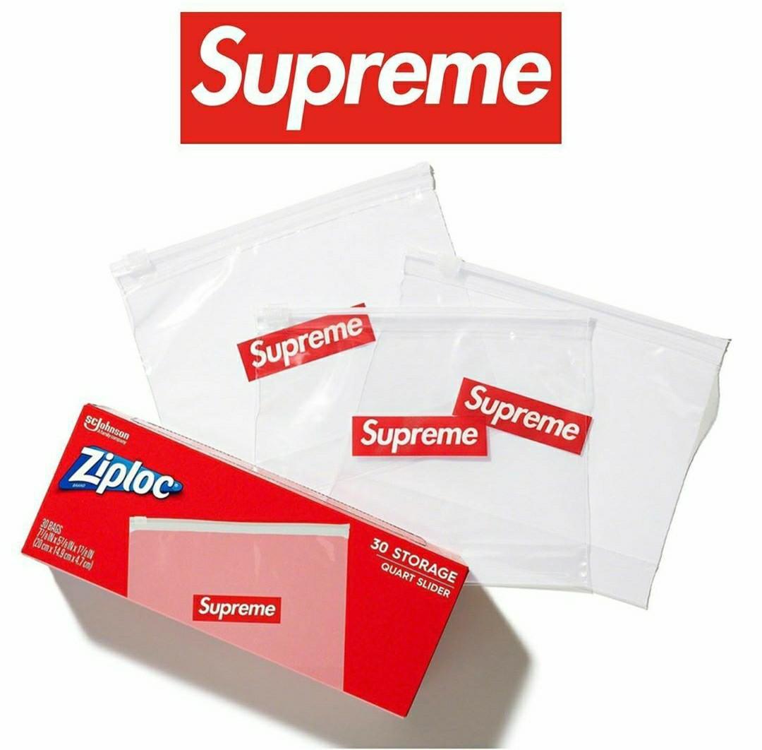 Supreme Ziploc Bags (Box of 30), Men's Fashion, Bags, Belt bags