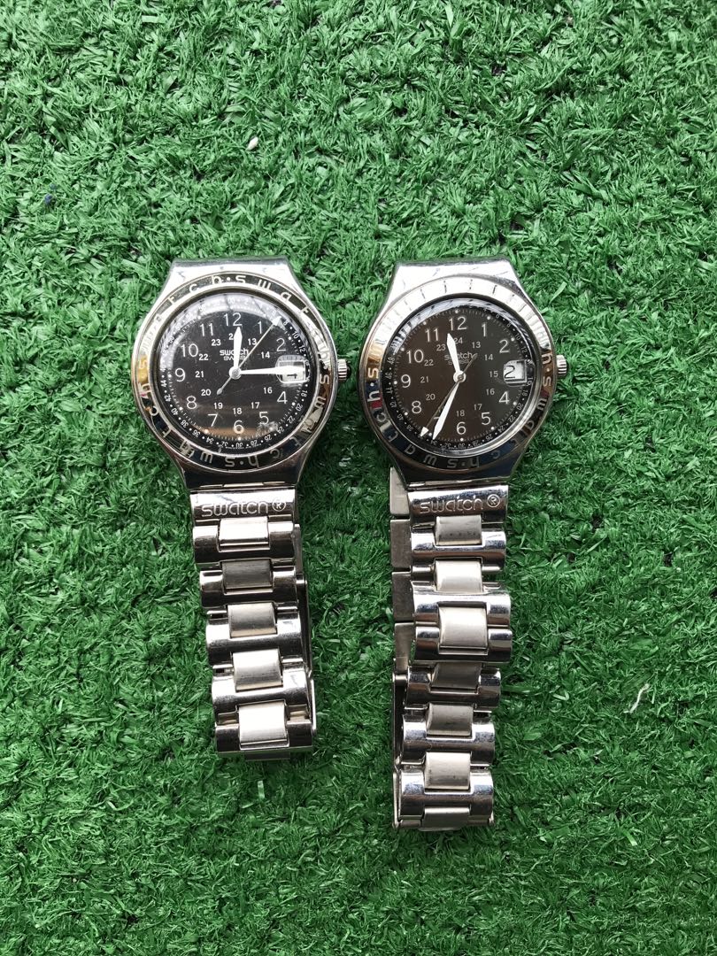 Swatch 2002 Irony Happy Joe Black Men s Fashion Watches