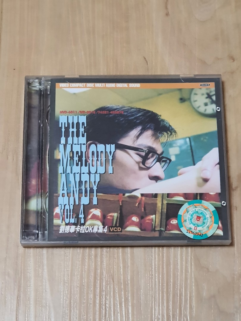 劉徳華 アンディ・ラウ カラオケ 2枚組VCD／The Melody Andy Vol.5 愛
