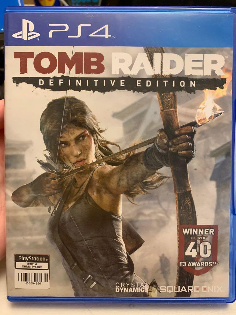 Tomb Raider Definitive Edition Ps4 Toys Games Video Gaming Video Games On Carousell