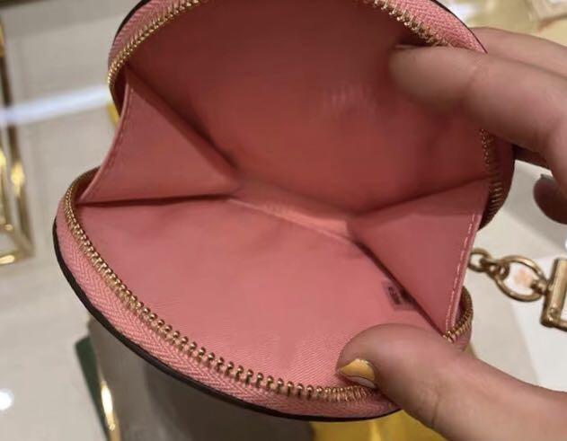 Tory Burch Soft Fleming Coin Pouch in Pink