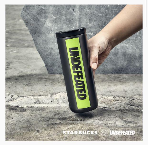 Undefeated x Starbucks Tumbler, Furniture & Home Living, Kitchenware