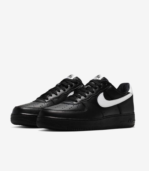 air force 1 low retro qs black