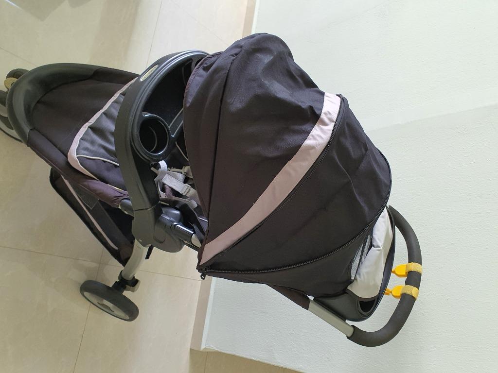 Used graco jogging stroller top