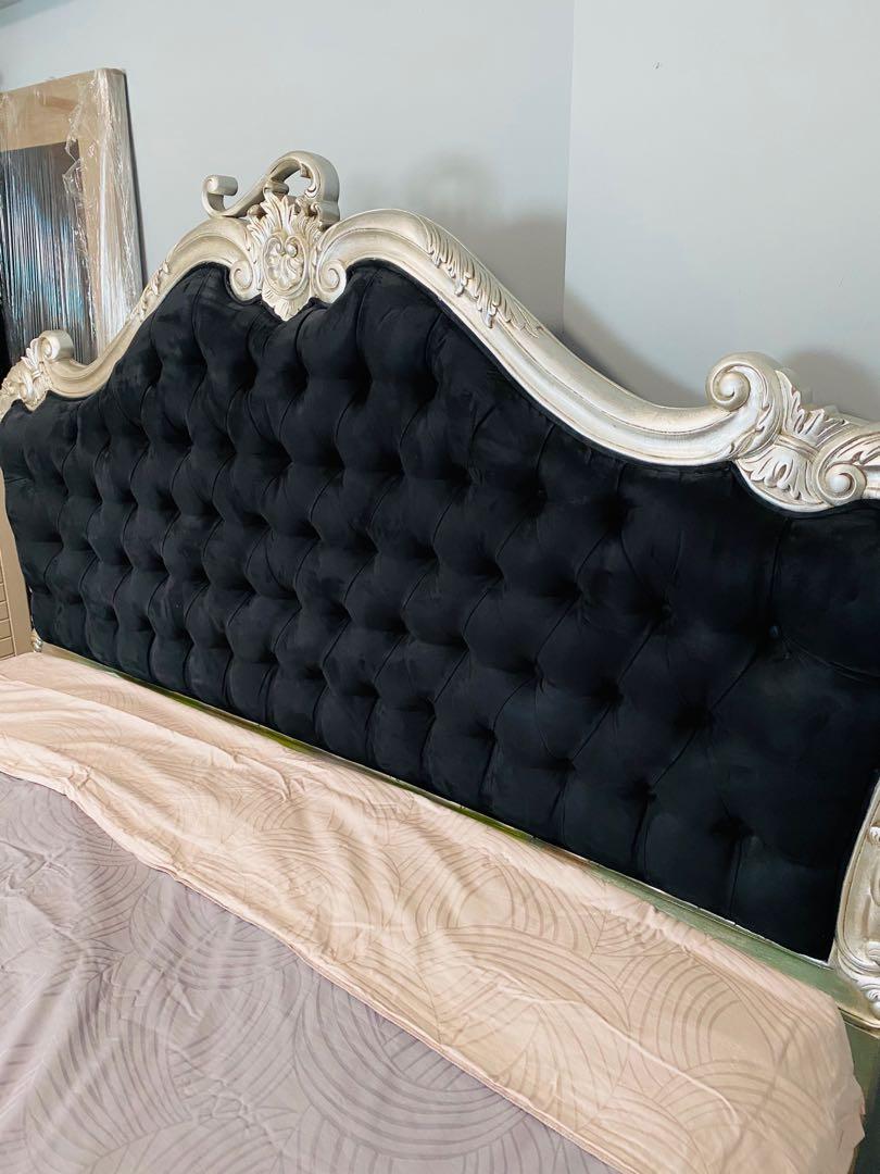Victorian style King Bed Frame, Furniture, Beds & Mattresses on Carousell