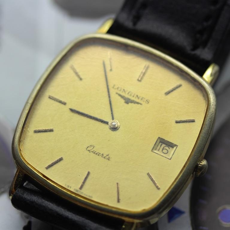 Longines Square 18k Solid Gold Quartz | lupon.gov.ph