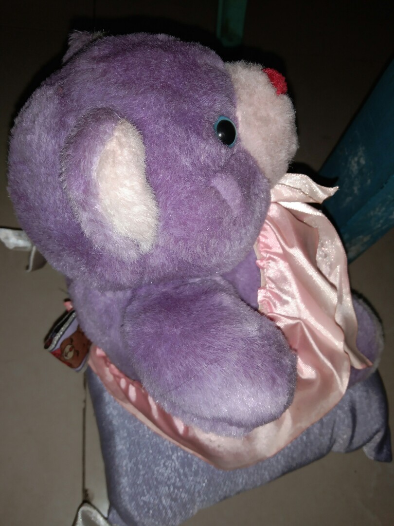 violet stuffed animal