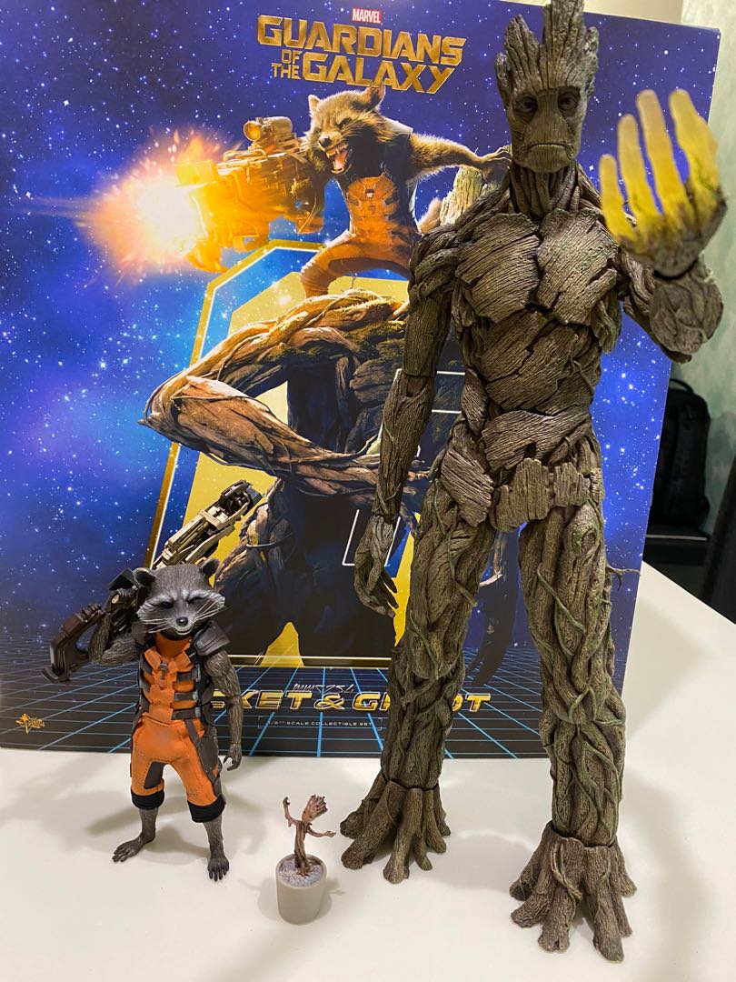 Hot toys rocket sales and groot