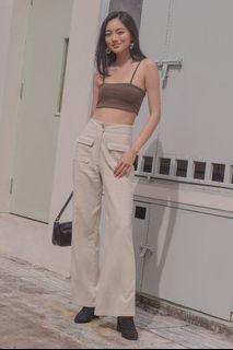 [NFSATM] YHF Laid Back Pants in Ecru