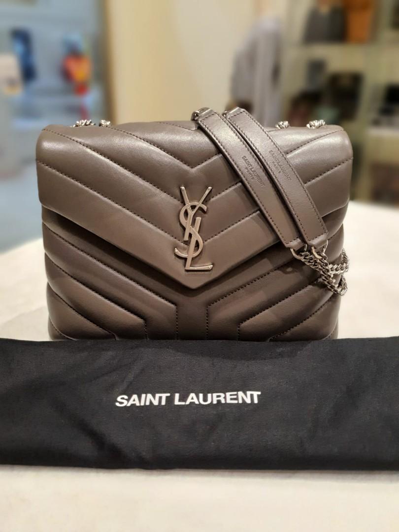 ysl loulou bag grey