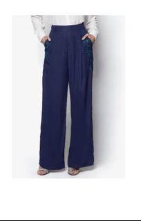Zalia Embroidered Palazzo (Luxe)