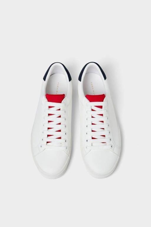 Zara 2025 contrasting plimsolls