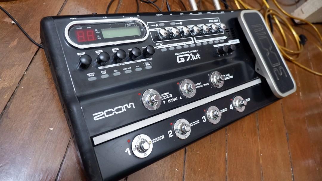 ZOOM G7.1ut Guitar Effects Console, Hobbies & Toys, Music & Media