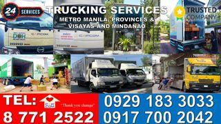6 wheeler closed van truck for rent rental trucking services lipat bahay gamit condo office elf
