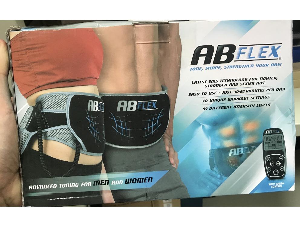 AB Flex Ab Toning Belt for Slender Toned Stomach Muscles
