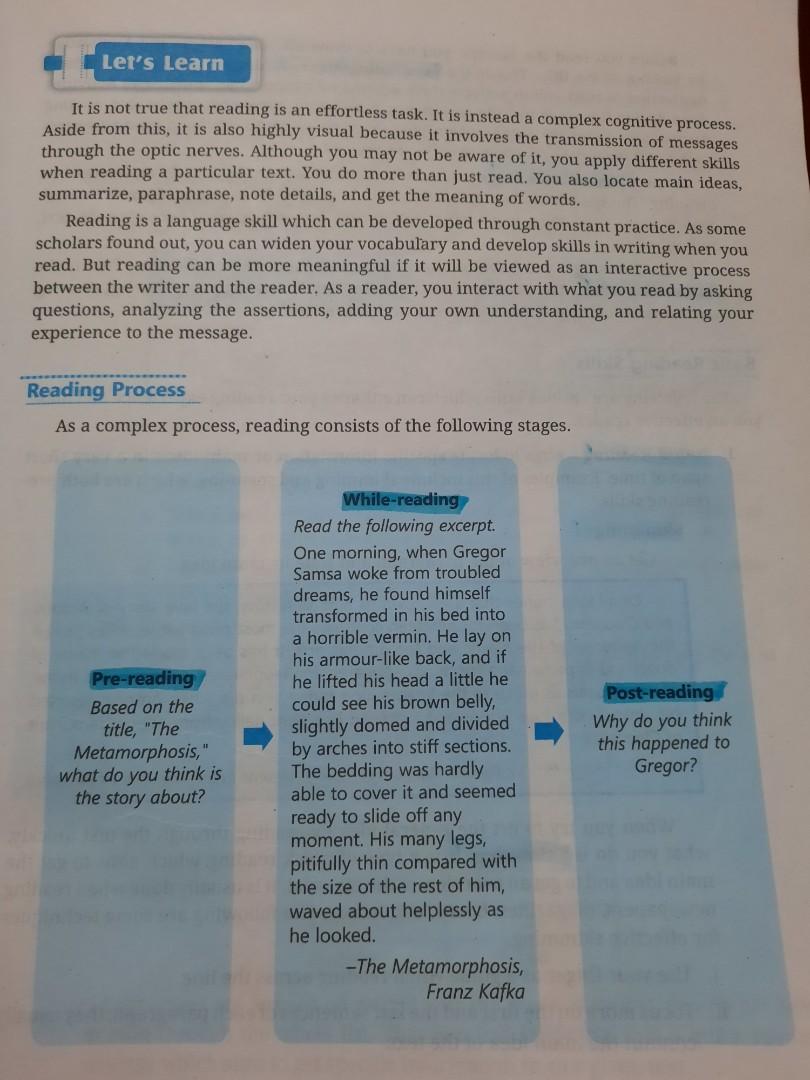 Academic Reading & Writing (Grade 11 SHS Book), Hobbies & Toys, Books
