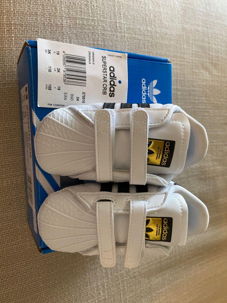 Adidas baby shoes 6 12mth size 3K