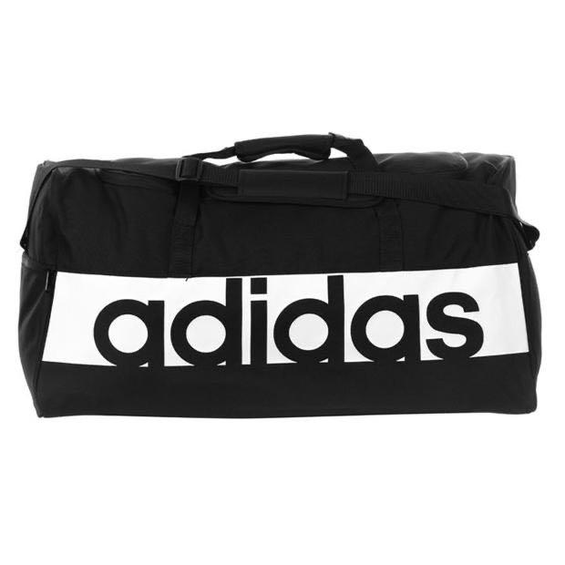 adidas black sports bag