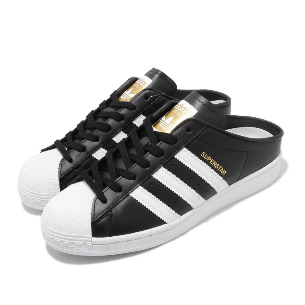 ï¼åéï¼ADIDAS originals SUPERSTAR MULE ç¶å¸ é»ç½ æ¶äººé ç·å¥³ FX0528, ä»çæå°, éå­å¨æè½æè³£