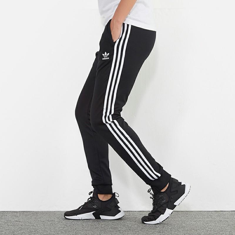 adidas sst track pants mens black